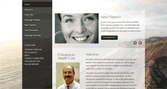 Desktop Screenshot of drstonechiropractor.com
